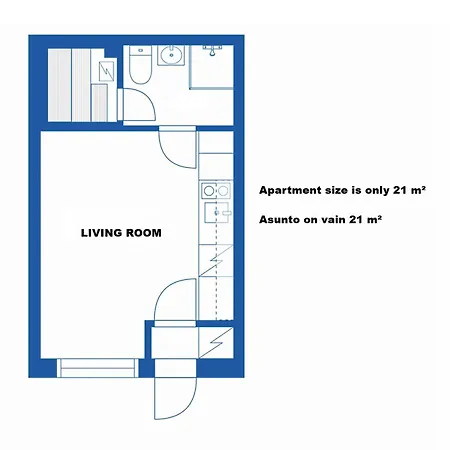 דירה Leviloma - 21m2 B - Levistar - Levistar